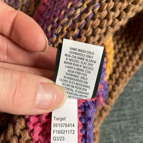 NWT Wild Fable Multi Colored Cozy Knitting Hat - Picture 5 of 5